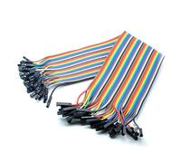 Oiyagai 2 Juegos/80 Piezas de Cables Dupont 30cm Hembra a Hembra para Arduino Raspberry Pi