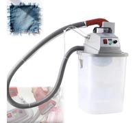 Oiyekntd Máquina de Cortar Hilo para Tela Inteligente, cortadora de Hilo eléctrica sin escobillas de un Solo Cabezal, con depósito de Almacenamiento de 30 L, Velocidad Ajustable de 28000 RPM