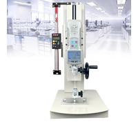 Oiyekntd Medidor de Fuerza Digital, Soporte para medidor de Fuerza Manual, con Escala, accionamiento Mediante Volante, con 5 sondas, Pantalla Clara, para Pruebas de tensión y compresión. 50N