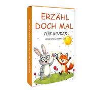 Oizemori 40 tarjetas narrativas para niños, tarjetas de conversación para niños, 40 preguntas sobre la vida cotidiana, fomento de la autorreflexión y la relación entre padres e hijos, incentivos de