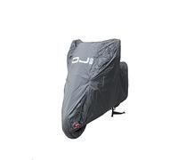 Oj jm02612 Bike Carcasa Toalla para Moto de poliéster Impermeable con Costuras Termosaldate, Negro, Talla M
