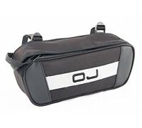 Oj jm099 Universal de Accesorios Bolsa de poliéster con Sistema de fijación con Correas Ajustables, Circuito Extremos, Color Negro