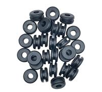 Ojal de goma para adaptarse a agujero de 1/2 pulgada en panel de 1/8 pulgada de grosor - 5/16 pulgadas ID (24)