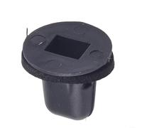 Ojal de luz trasera, 1 paquete de boca cuadrada ABS negro pieza de repuesto para Tesla Model 3 e Y compatible con 1104926-00-B ajuste no deformable