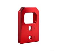 Ojal de remolque de metal resistente para Toyota para TACOMA y para 4RUNNER 2026, rojo, punto de tracción resistente, hasta 6000 libras, diseño compacto para todoterreno y cabrestantes (A)