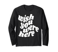 Ojalá estuvieras aquí Retro Manga Larga