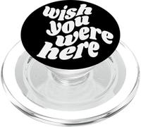 Ojalá estuvieras aquí Retro PopSockets PopGrip para MagSafe