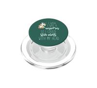 Ojala Fuera UN Unicornio para APAGARAR Idiots con MI Cabeza Meme PopSockets PopGrip para MagSafe