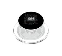 Ojalá la Vida Fuera Tan Simple como cálculo Álgebra de Profesor de matemáticas PopSockets PopGrip para MagSafe