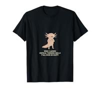 Ojalá me faltara el Pensamiento crítico Que Todos parecen Tan Felices Axolotl Camiseta
