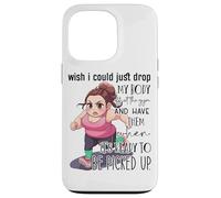 Ojalá pudiera Dejar mi Gimnasio Corporal Carcasa para iPhone 13 Pro