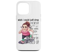 Ojalá pudiera Dejar mi Gimnasio Corporal Carcasa para iPhone 13 Pro MAX