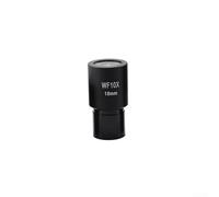Ojales de microscopio biológico de gran angular WF5X WF10X WF15X WF16X WF20X WF25X 23 2 mm lente de aleación de aluminio para reemplazo de microscopio monocular (WF10X/18)