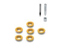 Ojales de repuesto para equipaje, accesorios de botón, bolsa cruzada, ojales de metal, herrajes de equipaje, bolsa cruzada, bolsa cruzada, cinturón para mujer, Amarillo, One Size