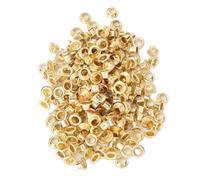Ojales Metálicos Decorativos, 4 mm, Color Dorado, para Scrapbooking, Tarjetas de Papel, Perforador de Agujeros