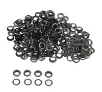 Ojales Ojales con Arandelas 12mm - Pack De 100 Por Trimming Shop - Gunmetal Black