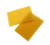 ojas de Cera de Abejas 10/20 piezas hojas de cera abejas hoja panal marco celda colmena base for fabricación velas artesanía apicultura suministros DIY(A,10PCS)
