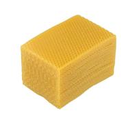 ojas de Cera de Abejas 30 hojas de cera abejas for base colmena, 9 x 13, 2 cm, for construcción nidos, útiles for apicultores y manualidades for hacer velas