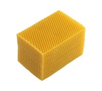 ojas de Cera de Abejas 30 Uds hojas de cera abejas base colmena 9 × 13,2 cm velas laminadas a mano suministros apicultura amarillo
