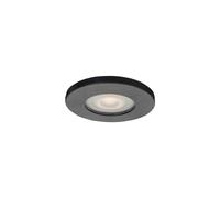Ojete redondo empotrable GU10 serie LAGOS negro LP-440/1RS BK