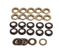 Ojetes de Latn Antiguo Ojetes Retros Ojetes con Arandelas para Artesana de Cuero DIY Costura(17mm 20uds)