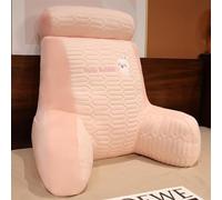 OJHFJMGH Cojín para el Respaldo, Almohadas Grandes for Respaldo y Cintura, Triangulares, for Leer Relajarse en el sofá; se Pueden Quitar Lavar(Rabbit,65 * 60CM)