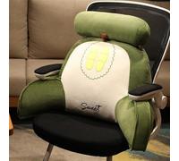 OJHFJMGH Cojín para el Respaldo, Cojín for Respaldo de Cama y Silla, Almohadas con Forma Fruta Soporte for Brazos, Transpirables for Sentarse Relajarse(Durian,70x40cm)