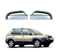 Ojklv Cubierta de Espejo Retrovisor de Coche para Hyundai Tucson 2004-2008, Reemplazo de la Tapa Carcasa Espejo Retrovisor Lateral, Carcasa Espejo Coche