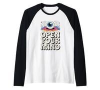 Ojo Abre Tu Mente Visión Camiseta Manga Raglan
