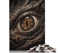 Ojo de dragón de Fuego Rompecabezas 300 Piezas, Juego Familiar