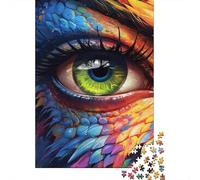 Ojo de Dragón Puzzle de 1000 Piezas Papel Puzzle para Adultos Diseño Único Relajante Regalo Familiar 52x38cm/1000pcs