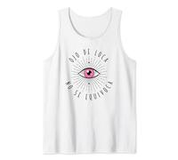 Ojo De Loca No Se Equivoca Frase Drag Queen Divertida Camiseta sin Mangas
