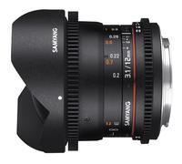 Ojo de pez Samyang 12mm T3.1 VDSLR ED AS NCS MFT | ✅ 5 años de garantia