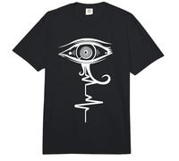 Ojo de Re Aton Egipto Horus Latido del corazón símbolo de Pulso Comfort Colors Adult Heavyweight T-Shirt