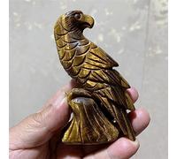 Ojo De Tigre Natural Piedra Cristal Tallado A Mano Águila Animal Escultura Joyería Artesanía Cristales,piedra De Ojo De Tigre
