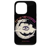 Ojo del Cosmos - Luna mística vintage y arte ocular Carcasa para iPhone 13 Pro