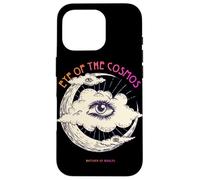 Ojo del Cosmos - Luna mística vintage y arte ocular Carcasa para iPhone 16 Pro