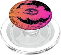 Ojo del Cosmos - Luna mística vintage y arte ocular PopSockets PopGrip para MagSafe