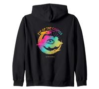 Ojo del Cosmos - Luna mística vintage y arte ocular Sudadera con Capucha