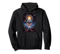 Ojo Galáctico Cosmic Stargaze Mountain Vision All Seeing Sudadera con Capucha