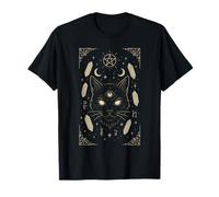 Ojo Gato Brujería Astrología Oculta Mística Camiseta