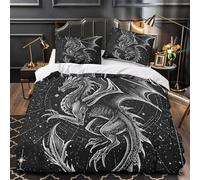 Ojo Místico Funda de Edredón de poliéster Juego de 3 Piezas Diseño 3D Cremallera Oculta incluye Fundas de Almohada Lavables Ocultismo simbólico Funda Edredon for Adultos Super king（260x220cm）