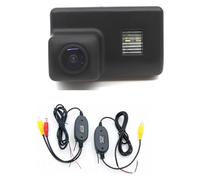 Ojo Pez Cámara para Fiat para Doblo 2010 AHD 1080P con Lente Dorada Luz Freno Marcha Atrás Cámara Visión Trasera Impermeable(Camera-WiFi)