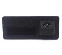Ojo Pez Cámara para Q5 2010-2018 para Q3 8U 2011-2018 con Vista Trasera Manija del Maletero HD CCD Impermeable Estacionamiento Cámara Marcha Atrás Coche