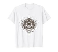Ojo Que Todo lo ve símbolo misticismo esotérico Vintage Camiseta gráfica económica