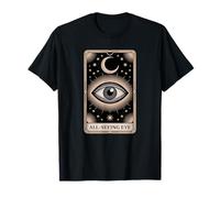 Ojo Que Todo lo ve símbolo Oculto Tarot místico Estética Camiseta