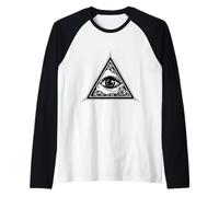 Ojo que todo lo ve - Stay Weird Cyclops Gothic Girl, Evil Eye Camiseta Manga Raglan