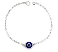Ojo Turco Plata de Ley Pulsera