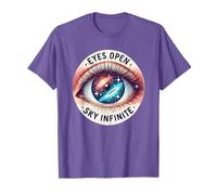 Ojos abiertos, cielo infinito - hermosos astrónomos Camiseta