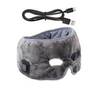 Ojos de compresión cálidos, calefacción eléctrica, diadema ajustable de 3 niveles con tela , compresión con diseño compacto, de calor de relajación resistente, solución fácil y cómoda
